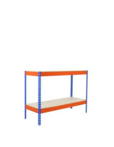 Estantería SIMONRACK Simonforte 1506-2 chipboard 900 azul/naran/mad