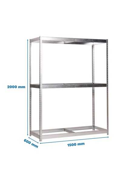 Estantería SIMONFORTE 1506-3 galva