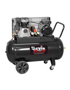 Compresor Correa 100L 3HP 230V CEVIK PRO CA-PRO100-3MF