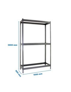 Estantería SIMONRACK Simonforte 1509-3 gris