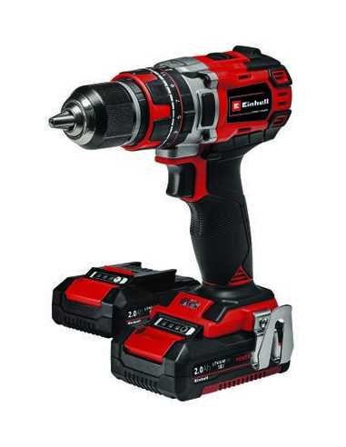 TALADRO PERCUTOR sin escobillas TP-CD 18/50 Li-i BL (2x2,0 Ah)