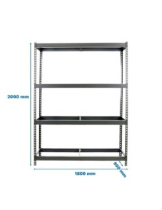 Estantería SIMONRACK Simonforte 1809-4 gris