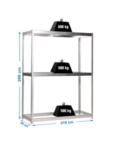 Estantería SIMONRACK Simonforte 2109-3 galva