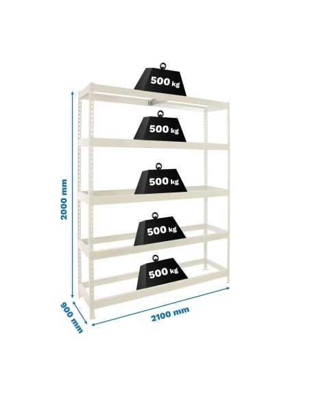 Estantería SIMONRACK Simonforte 2109-5 blanco