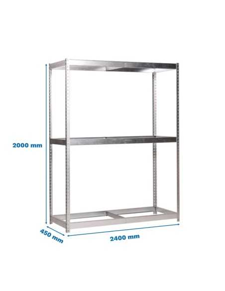 Estantería SIMONFORTE 2404-3 galva