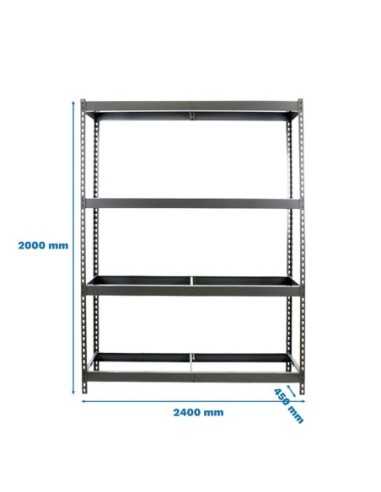 Estantería SIMONRACK Simonforte 2404-4 gris