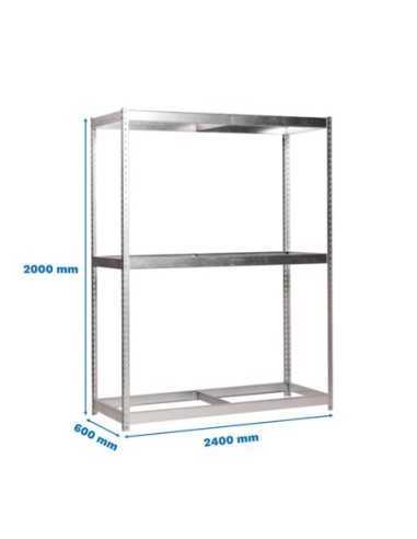 Estantería SIMONFORTE 2406-3 galva