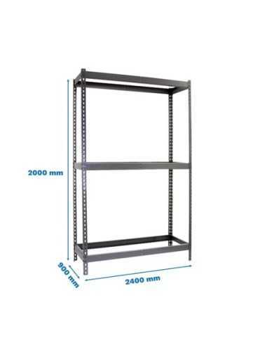 Estantería SIMONRACK Simonforte 2409-3 gris