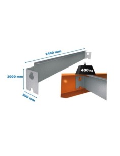 Estantería SIMONRACK Simonforte 2409-5 azul/naranja