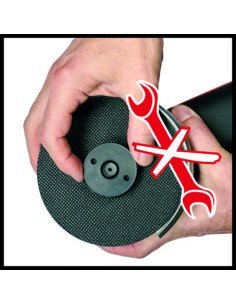 Amoladora EINHELL BRUSHLESS AXXIO 18/115 Q Quick fix SIN BATERIA 2