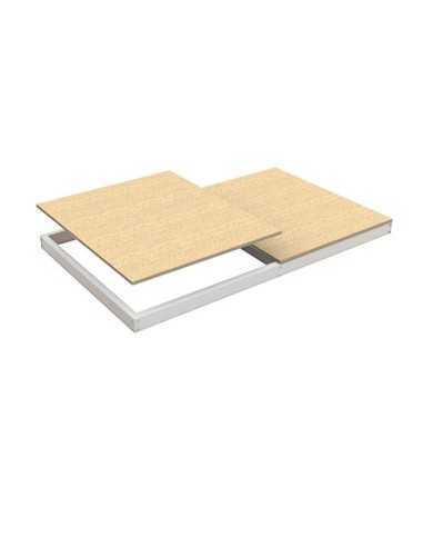 Estantería SIMONRACK Simonforte ea 1509 chipboard blanco/madera