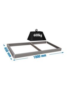 Estantería SIMONRACK Simonforte ea 1804 gris