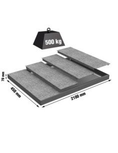 Estantería SIMONRACK Simonforte ea 2104 metal gris/galva