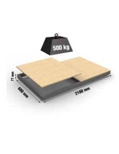 Estantería SIMONRACK Simonforte ea 2106 chipboard gris