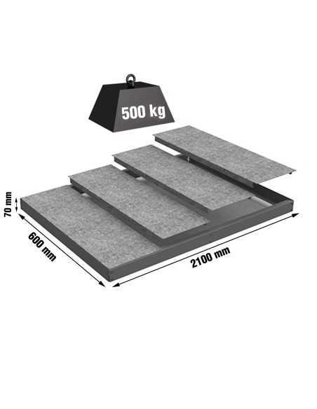 Estantería SIMONRACK Simonforte ea 2106 metal gris/galva