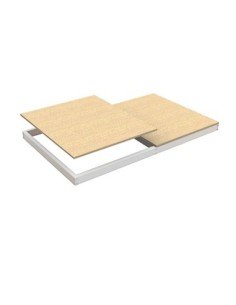 Estantería SIMONRACK Simonforte ea 2109 chipboard blanco/madera