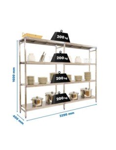 Estantería SIMONRACK Simoninox initial 4ss/1600x3290x400