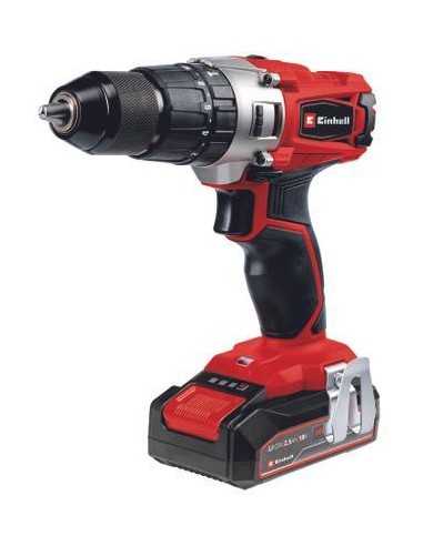 Taladro percutor a Batería EINHELL TE-CD 18/2 Li-i +22 (1x2,5 Ah)
