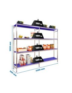 Estantería SIMONRACK Simoninox initial 4pp/2000x3290x500