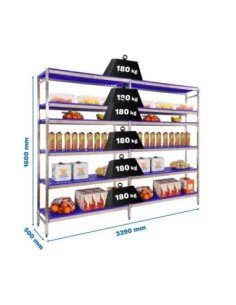 Estantería SIMONRACK Simoninox initial 6pp/1600x3290x500