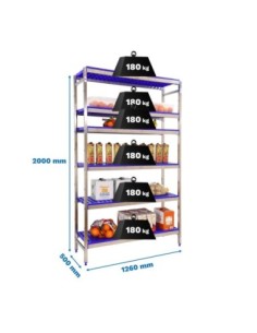 Estantería SIMONRACK Simoninox initial 6pp/2000x1260x500