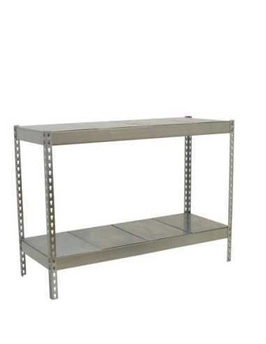 Estantería SIMONRACK Ecoforte 1204-2 metal 900 Galvanizada/Galvanizada | Estantería sin tornillos ECOFORTE para carga media-alta