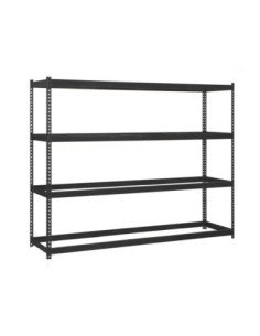 Estantería SIMONRACK Ecoforte 1204-4 antracita/antracita | Estantería sin tornillos ECOFORTE para carga media-alta