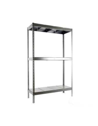 Estantería SIMONRACK Ecoforte 1206-3 metal 1500 Galvanizada/Galvanizada | Estantería sin tornillos ECOFORTE para carga media-alt
