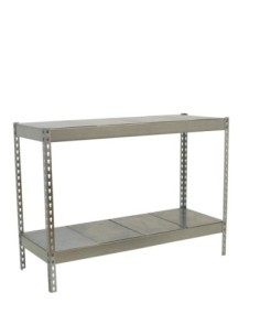 Estantería SIMONRACK Ecoforte 1207-2 metal 900 Galvanizada/Galvanizada | Estantería sin tornillos ECOFORTE para carga media-alta