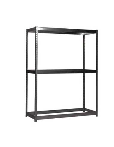 Estantería SIMONRACK Ecoforte 1207-3 antracita/antracita | Estantería sin tornillos ECOFORTE para carga media-alta