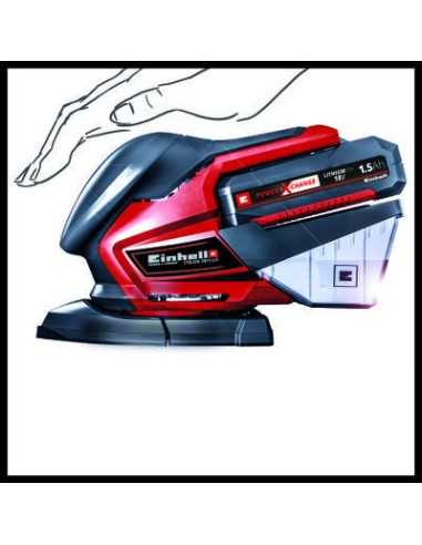 LIJADORA MULTI TE-OS 18/150 Li Solo SIN BATERIA EINHELL