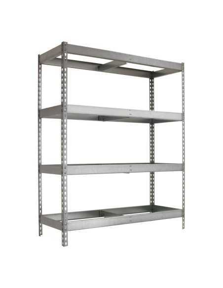 Estantería SIMONRACK Ecoforte 1207-4 Galvanizada | Estantería sin tornillos ECOFORTE para carga media-alta
