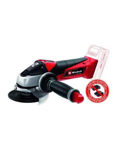 Amoladora angular a batería EINHELL TE-AG 18 Li SIN BATERIA