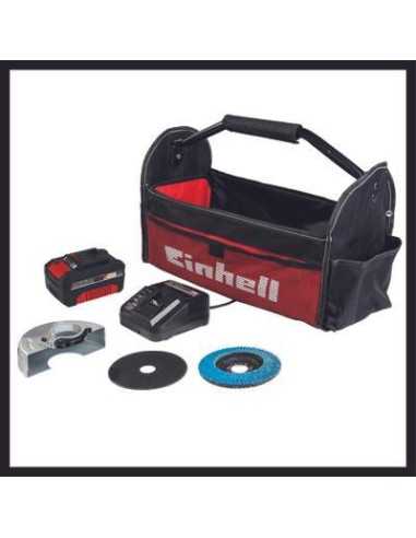 Amoladora angular a batería EINHELL TE-AG 18/115 Li (1x4,0Ah)