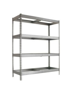 Estantería SIMONRACK Ecoforte 1507-4 Galvanizada | Estantería sin tornillos ECOFORTE para carga media-alta