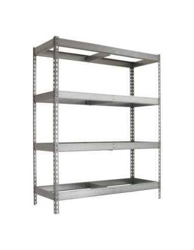 Estantería SIMONRACK Ecoforte 1507-4 Galvanizada | Estantería sin tornillos ECOFORTE para carga media-alta
