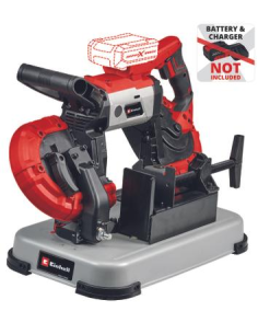 SIERRA DE CINTA METAL CON MESA TE-MB 18/127 U Li - Solo SIN BATERIA EINHELL