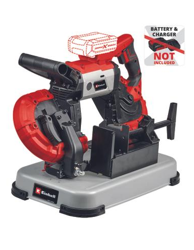 SIERRA DE CINTA METAL CON MESA TE-MB 18/127 U Li - Solo SIN BATERIA EINHELL