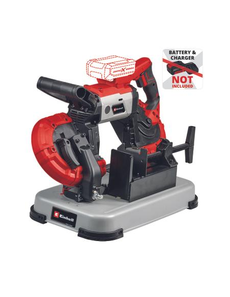 SIERRA DE CINTA METAL CON MESA TE-MB 18/127 U Li - Solo SIN BATERIA EINHELL