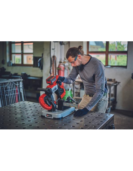 SIERRA DE CINTA METAL CON MESA TE-MB 18/127 U Li - Solo SIN BATERIA EINHELL