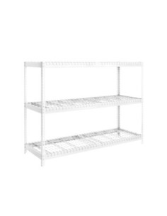Estantería SIMONRACK Ecoforte 1806-3 rex blanco | Estantería sin tornillos ECOFORTE para carga media-alta