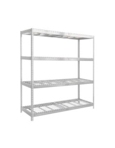 Estantería SIMONRACK Ecoforte 1806-4 rex Galvanizada | Estantería sin tornillos ECOFORTE para carga media-alta