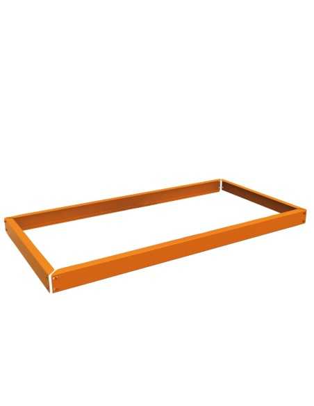 Estante Adicional SIMONRACK Ecoforte 1206 naranja | Estantería sin tornillos ECOFORTE para carga media-alta