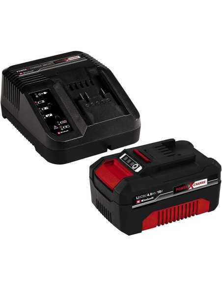 Cargador de Batería EINHELL Power-X 18V + Batería 4Ah Kit