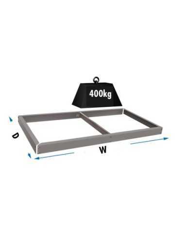 Estante Adicional SIMONRACK Ecoforte 1506 gris | Estantería sin tornillos ECOFORTE para carga media-alta