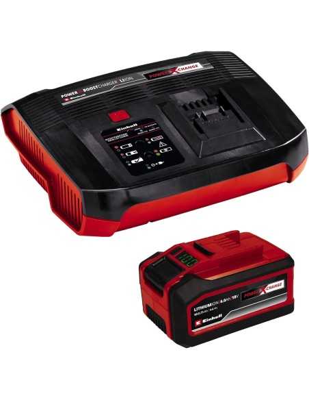 Cargador de Batería EINHELL Super Rápido + Batería 4-6Ah Kit