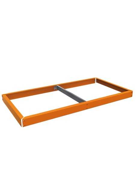 Estante Adicional SIMONRACK Ecoforte 1804 naranja | Estantería sin tornillos ECOFORTE para carga media-alta