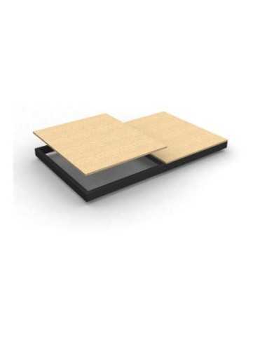 Estante Adicional SIMONRACK Ecoforte chipboard 1206 antracita | Estantería sin tornillos ECOFORTE para carga media-alta