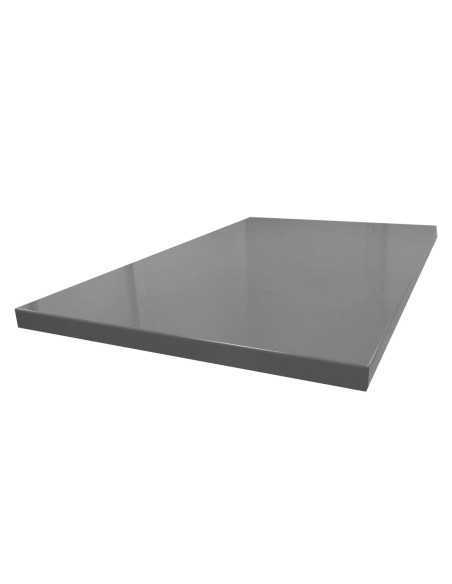 Encimera Mesa de Trabajo SIMONWORK BT6 metal 1500x735 mm gris | Mesa de trabajo SimonRack profesional y resistente