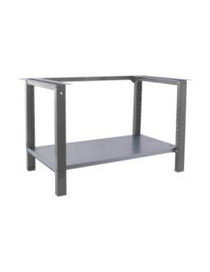 Estructura Mesa de Trabajo SIMONWORK BT6 pro 830x1078x730 gris | Mesa de trabajo SimonRack profesional y resistente